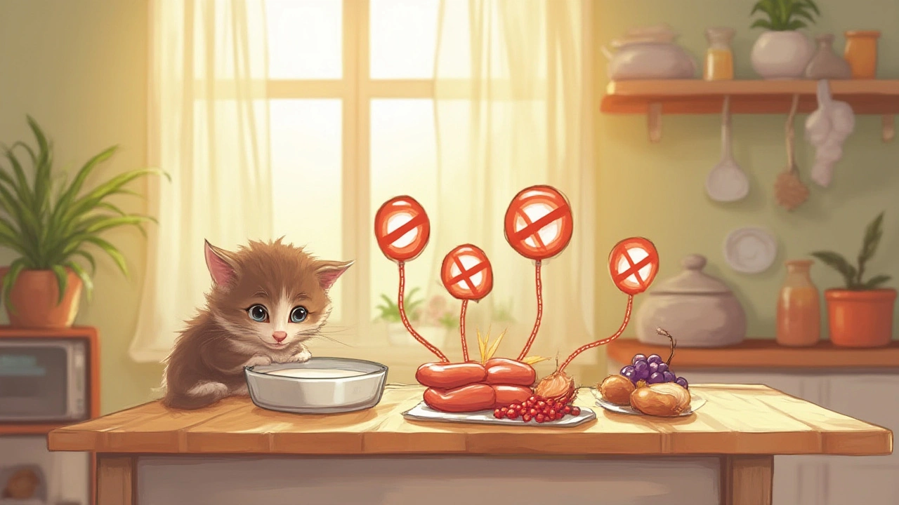 Чего нельзя котенку: запретные продукты, игрушки и уход