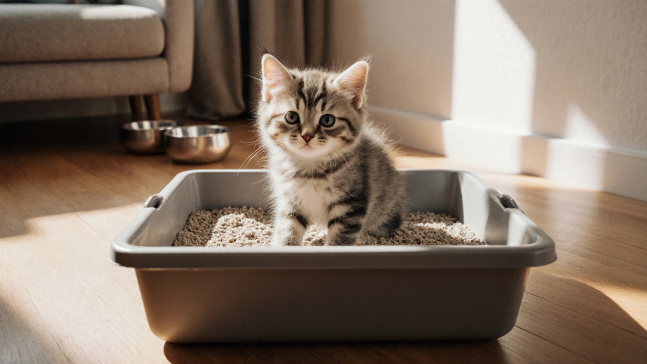 С какого возраста можно приучить котят к лотку: пошаговое руководство