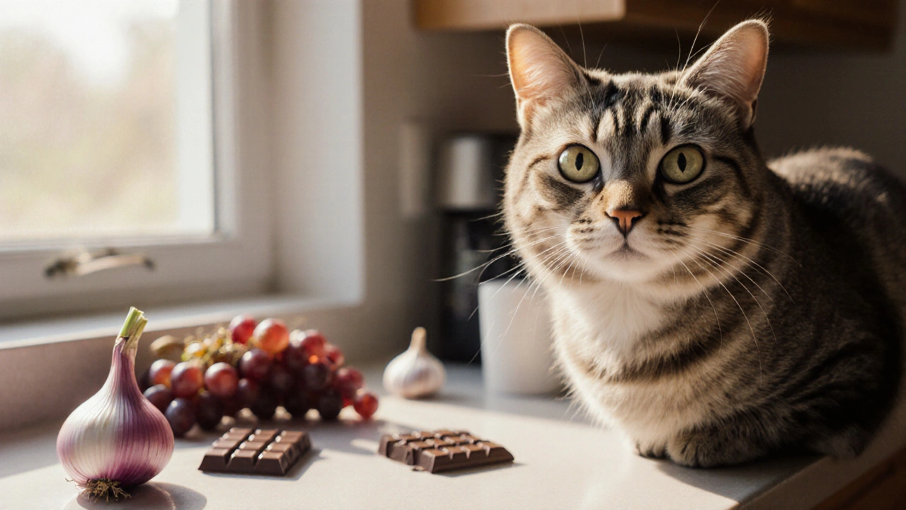 Токсичные продукты для кошек: что может их убить?