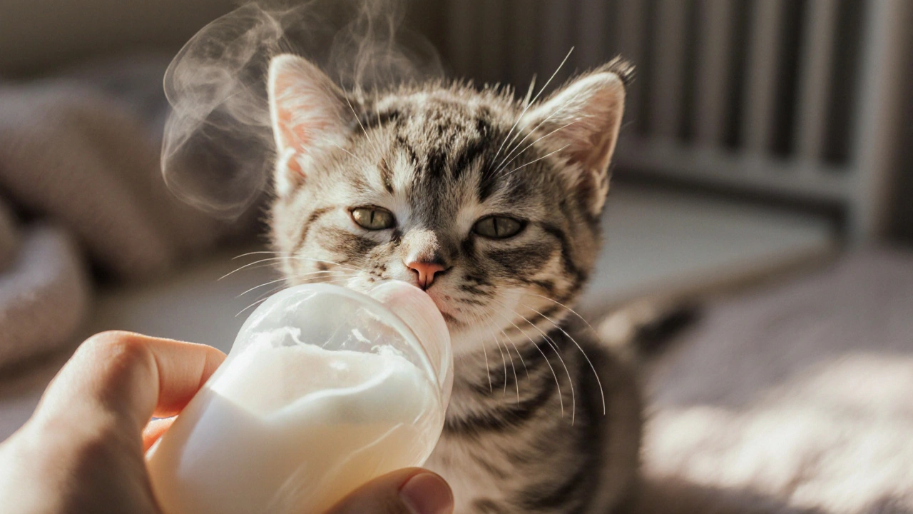 Как и чем кормить котенка в 1 месяц: полное руководство по питанию