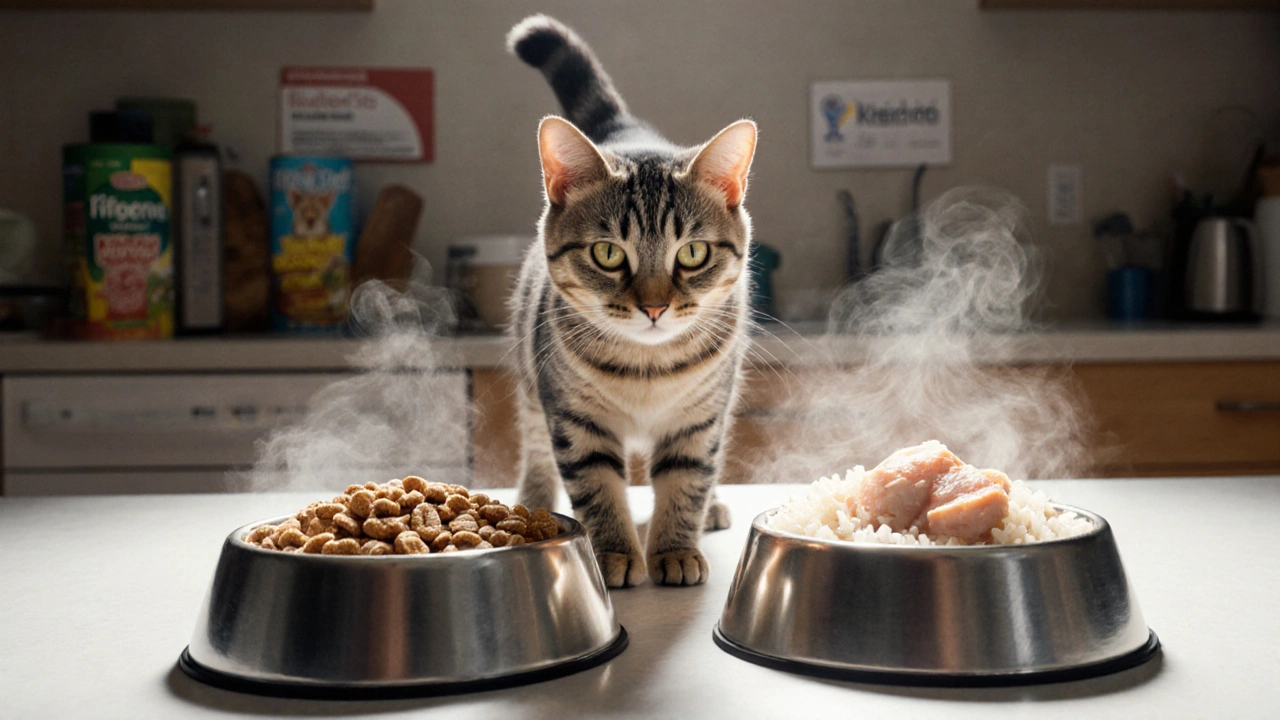 Можно ли чередовать сухой корм и натуральную пищу для кошек: что говорит ветеринария