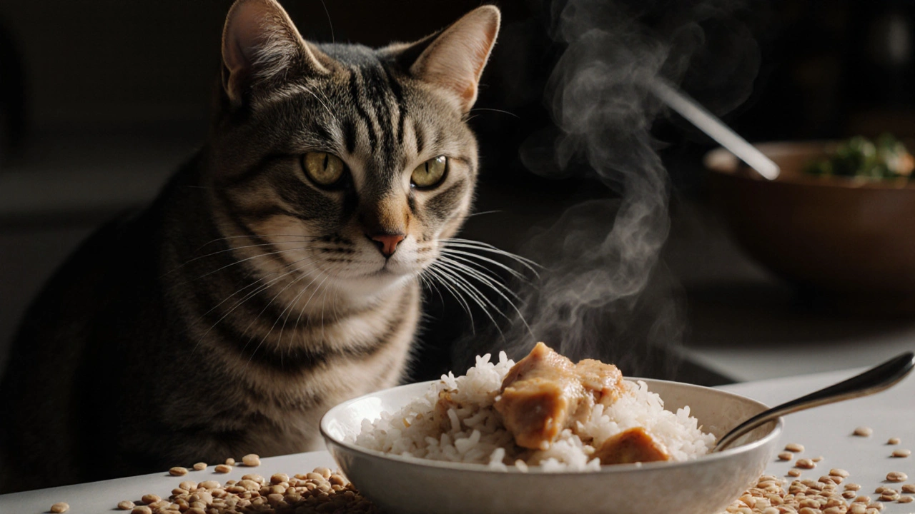 Можно ли кормить кошку кашей с мясом: правда и мифы