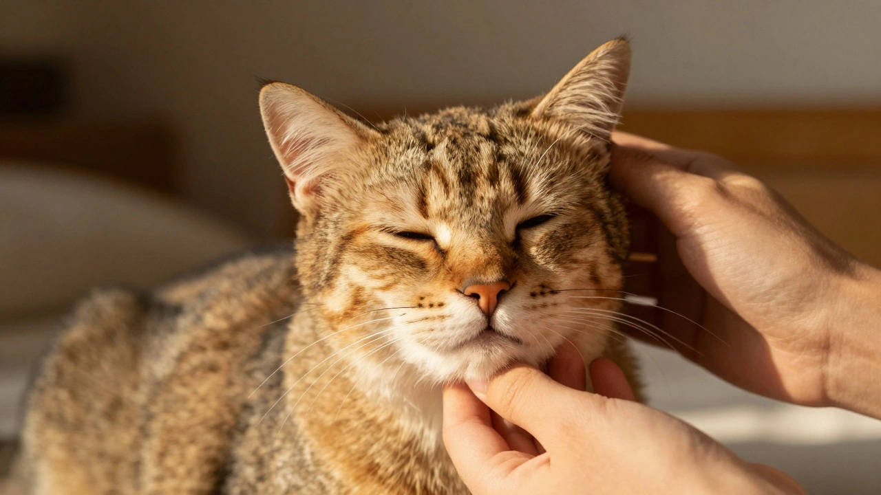 Где кошка больше всего любит, когда ее гладят: научно подтвержденные зоны ласки