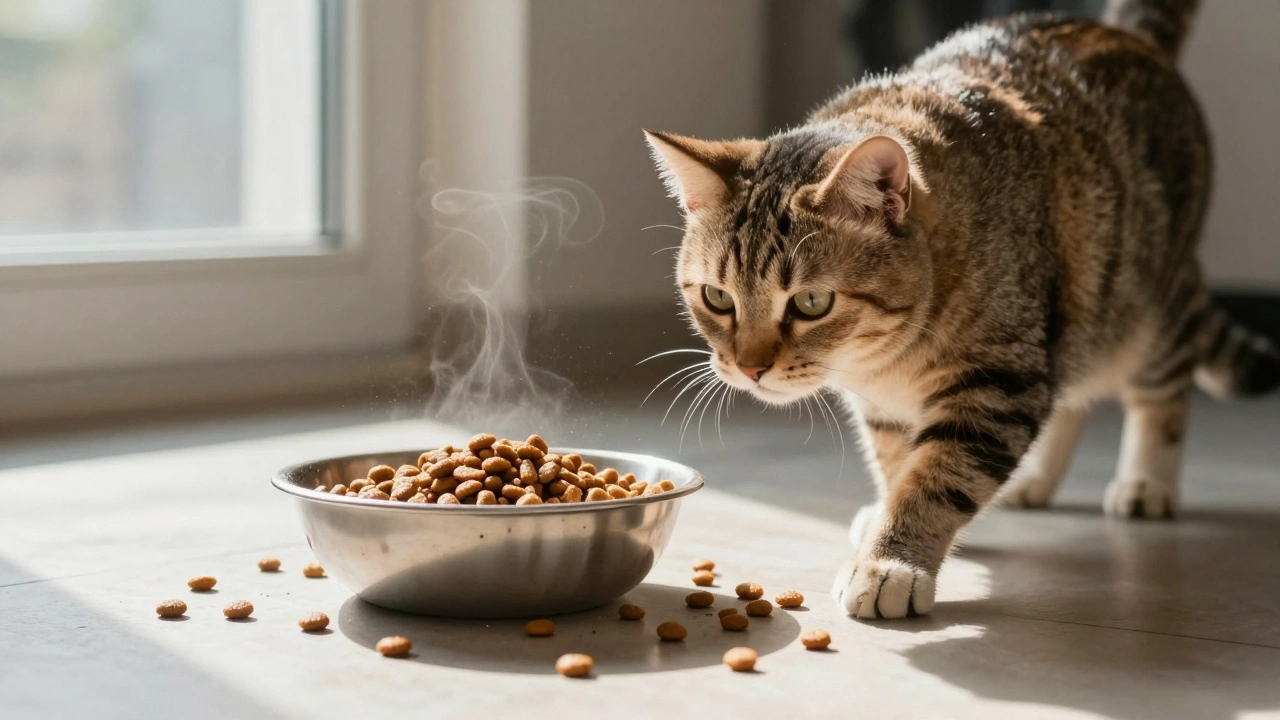 Можно ли оставлять сухой корм для кошек на весь день? Ответы ветеринаров