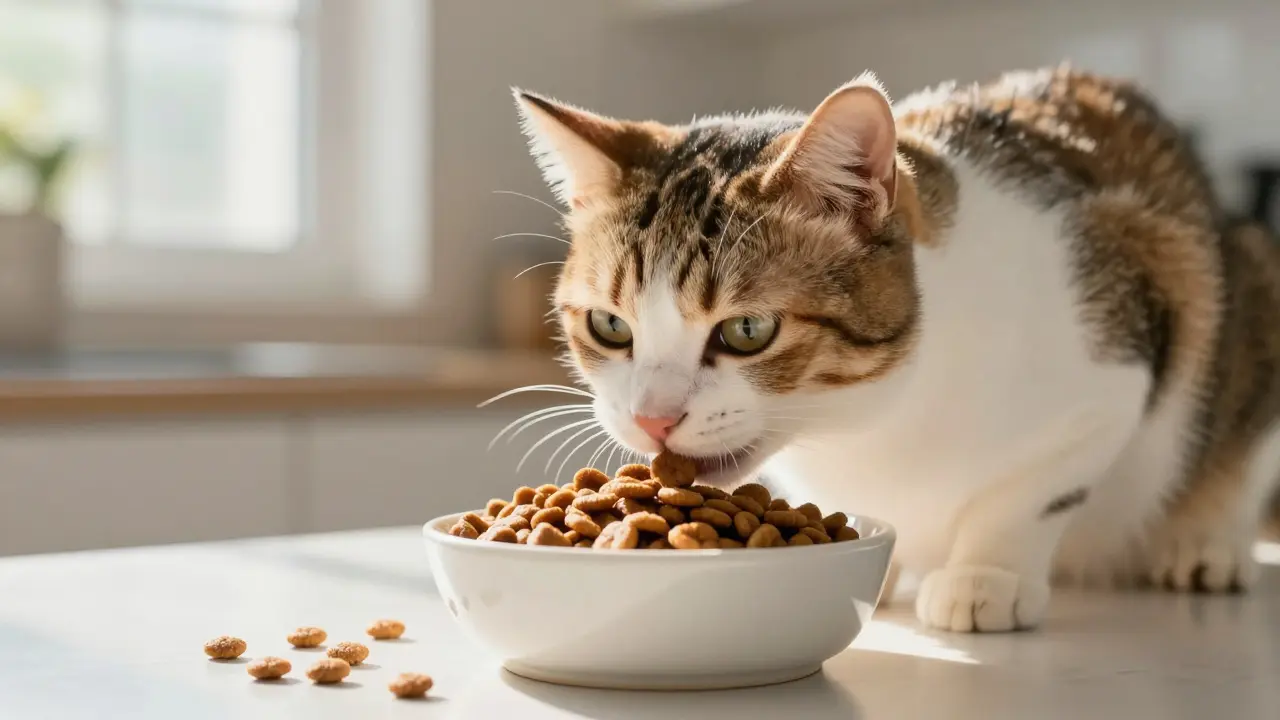 Можно ли кормить кошку только сухим кормом: плюсы, риски и правила